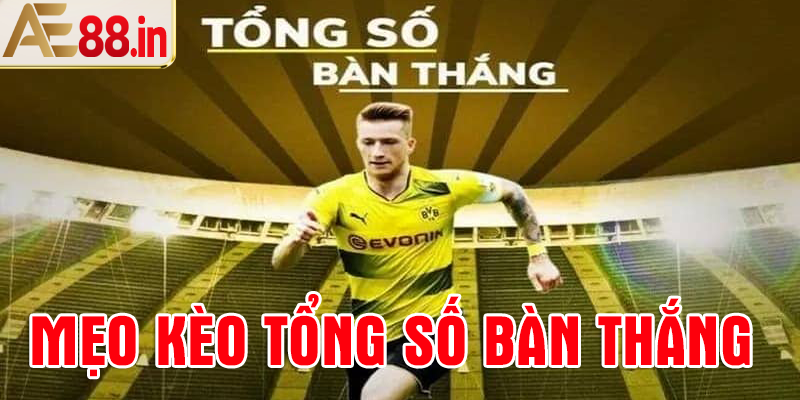 Kinh nghiệm chơi kèo tổng số bàn thắng